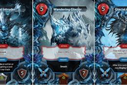 Ukázka karet z rozšíření Frost Giants
