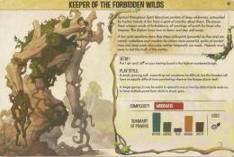 Keeper of the Forbidden Wilds - zadní strana desky