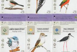 Ptáci s fialovým efektem - příklad