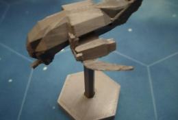 3D model lodě - Warship