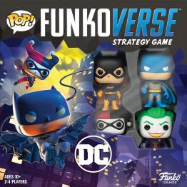 Funkoverse Strategy Game: DC 4-Pack 100 - obrázek
